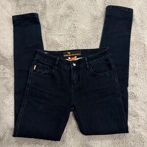 SAINT Unbreakable Motorcycle Riding Jeans, Dark Wash Stretch Denim